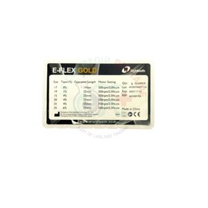 Assortiment De Limes Mécanisée E Flex Gold 25 Mm Eighteeth – endodontie disponible chez Dentoria Tunisie