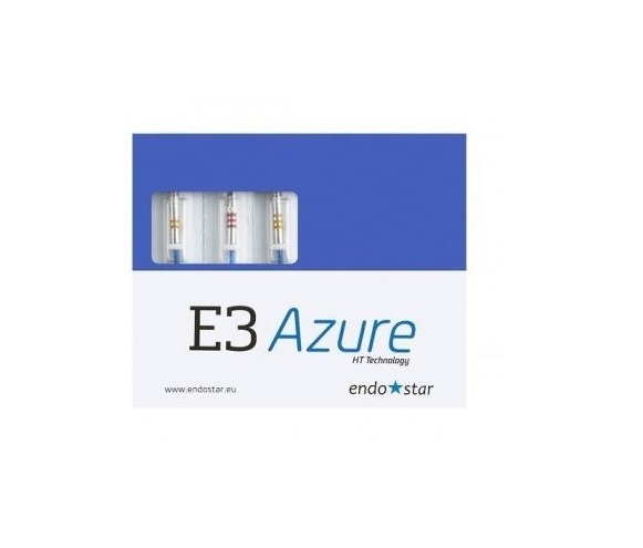 azzre1.jpg Assortiment De Limes Mécanisée E3 Azure HT – endodontie disponible chez Dentoria Tunis