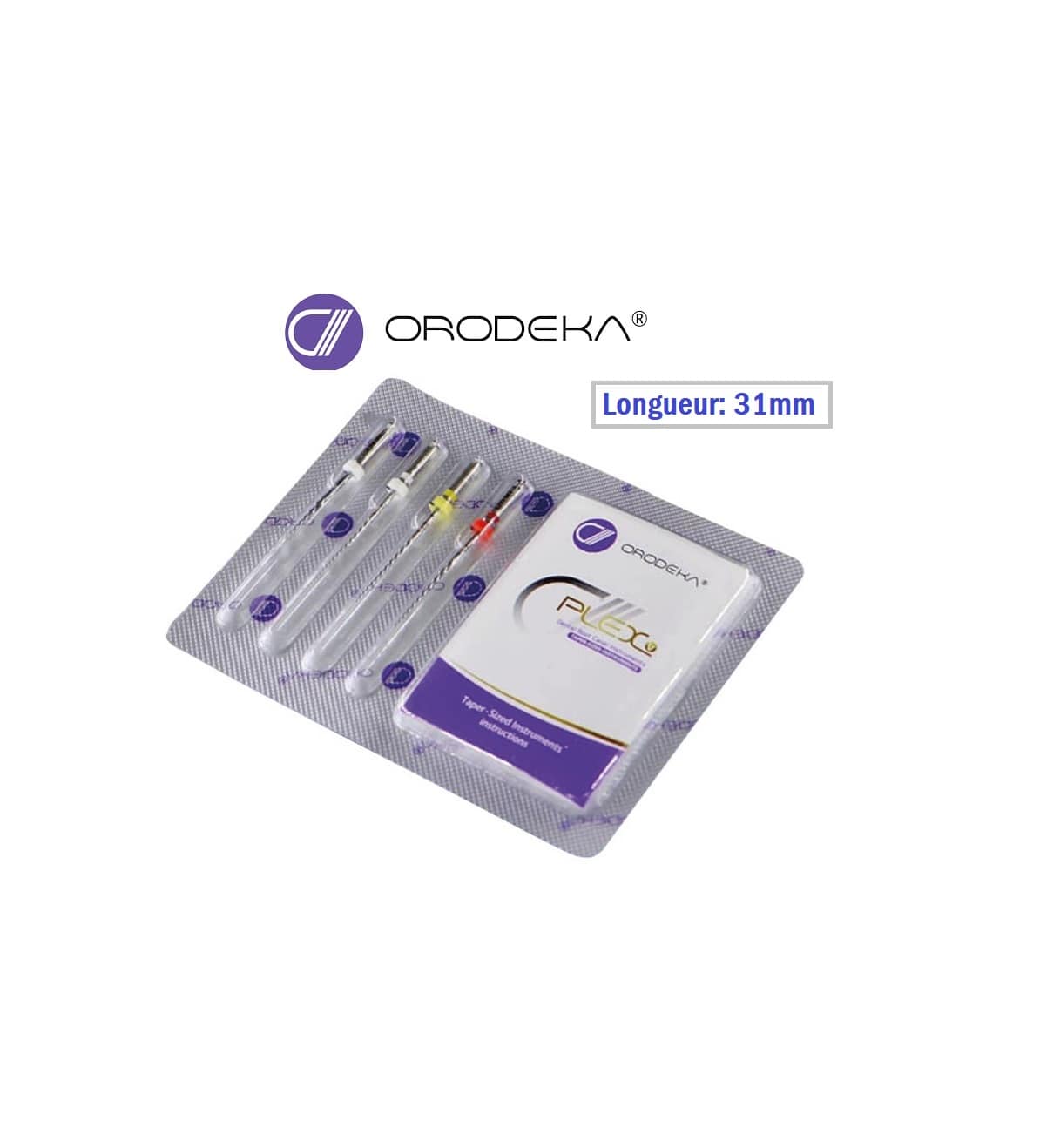 long2031mm-min.jpg Assortiment Limes Mécanisée 31 Mm Plexv 4 Orodeka – endodontie disponible chez Dentoria Tunisie