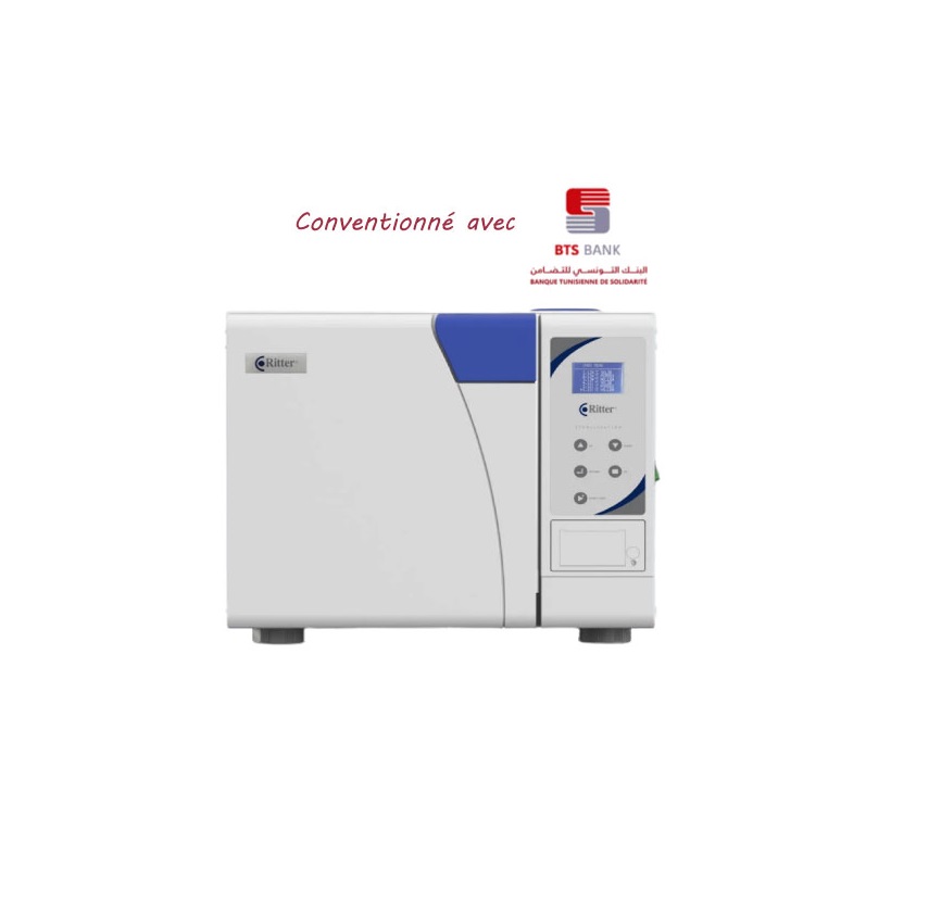 ritter-autoclave.jpg Autoclave 23 L Class B Clean Tec Cb23 Ritter – stérilisation disponible chez Dentoria Tunisie