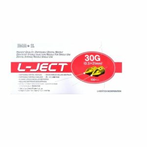 AIGUILLE D'ANESTHESIE  DENTAIRE 0.3x21MM L-JECT