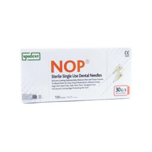 AIGUILLE D'ANESTHESIE DENTAIRE 0.3x21MM -NOP SPIDENT