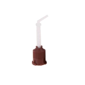 EMBOUT MELANGEUR  POUR RESINE DUAL MARRON AVEC TIP 10 PCS